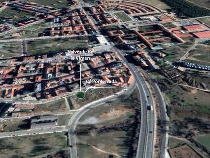 Parcela urbana en venta en Valverde de la Virgen rebajada