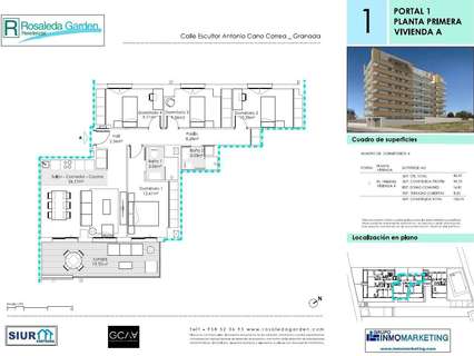 Planta baja en venta en Granada