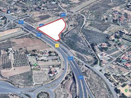 Parcela industrial en venta en Alicante