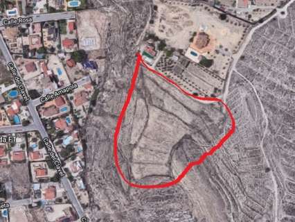 Parcela rústica en venta en Mutxamel