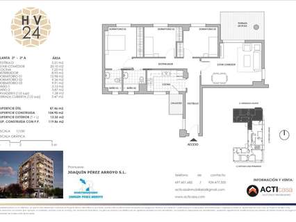 Piso en venta en Badajoz