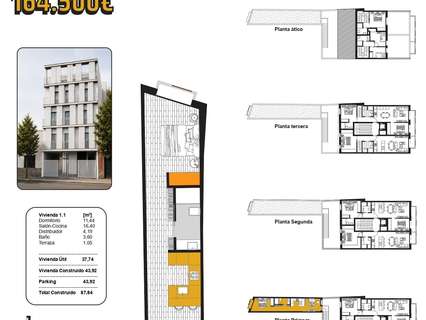 Apartamento en venta en Badajoz