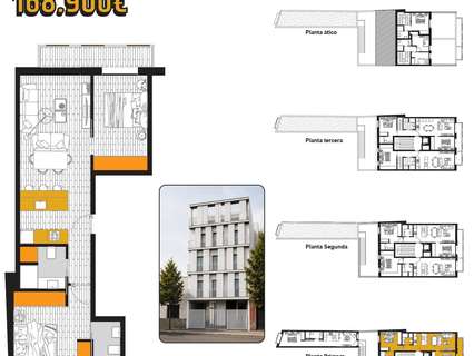Apartamento en venta en Badajoz