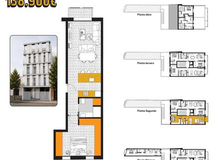 Apartamento en venta en Badajoz