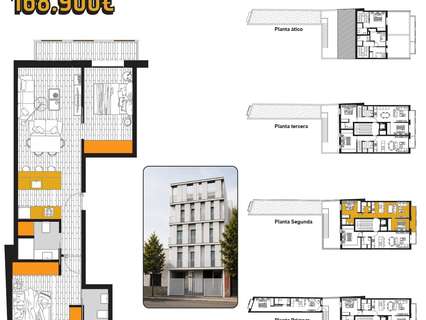 Apartamento en venta en Badajoz