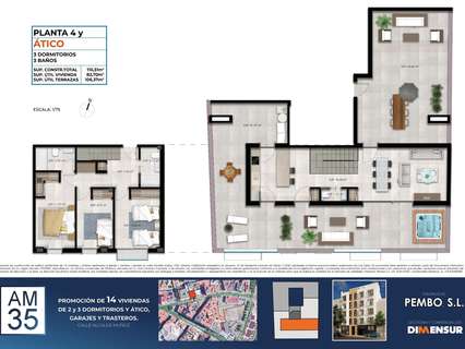 Piso en venta en Almería