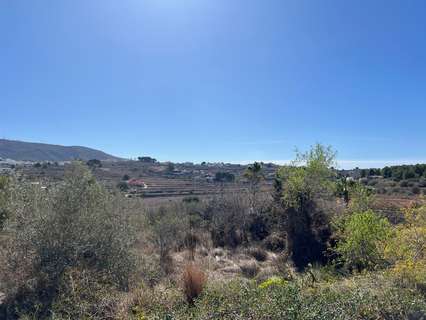 Parcela rústica en venta en Benitachell zona Les Fonts