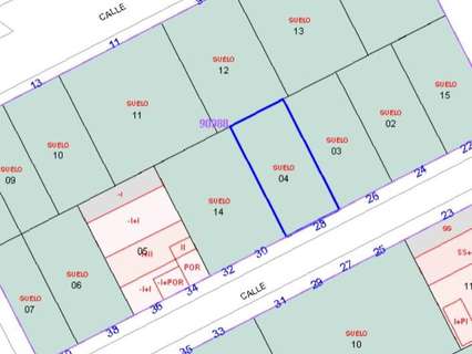 Parcela rústica en venta en Archena