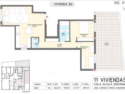 Planta baja en venta en Archena