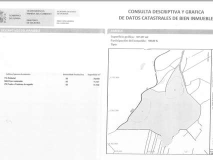 Parcela rústica en venta en Castroverde