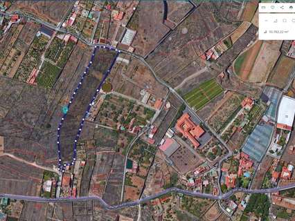 Parcela rústica en venta en Güímar