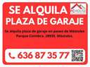 Plaza de parking en alquiler en Móstoles