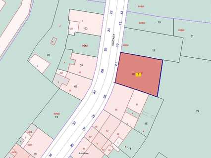 Parcela rústica en venta en Alcoy/Alcoi