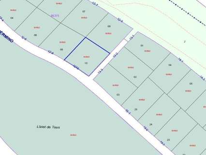 Parcela rústica en venta en Benidorm