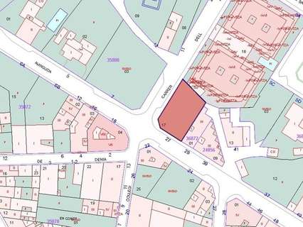 Parcela rústica en venta en Pedreguer