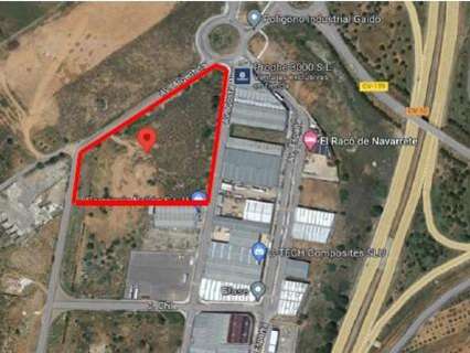 Parcela industrial en venta en Cabanes