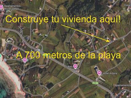 Parcela rústica en venta en Sanxenxo