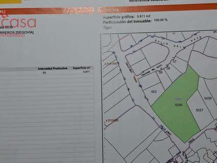 Parcela urbana en venta en Otero de Herreros