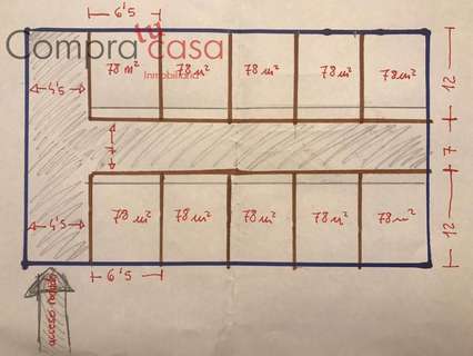 Parcela rústica en venta en La Lastrilla