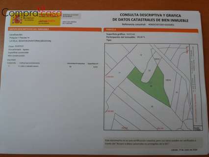 Parcela rústica en venta en Segovia