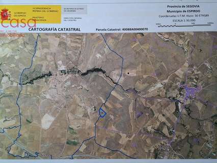 Parcela rústica en venta en Espirdo
