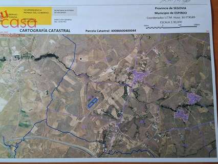 Parcela rústica en venta en Espirdo