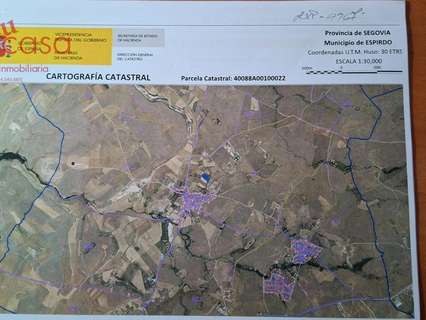 Parcela rústica en venta en Espirdo