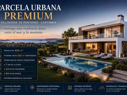Parcela urbana en venta en Ribamontán al Monte