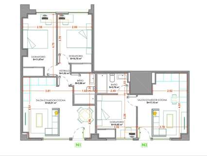 Piso en venta en Salamanca