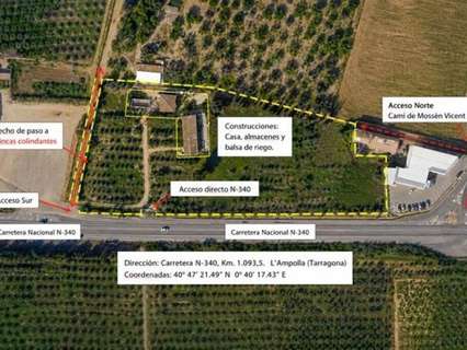 Masía en venta en L'Ampolla