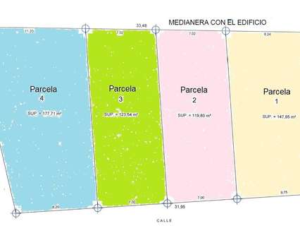 Parcela urbana en venta en Lorca