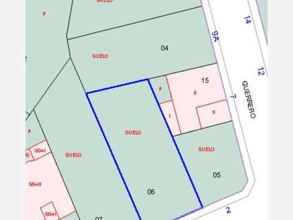 Parcela urbana en venta en Catral