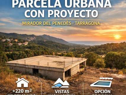 Parcela rústica en venta en El Montmell