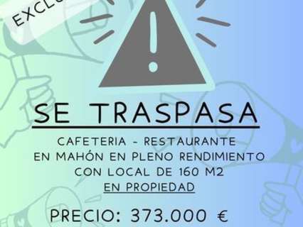 Local comercial en venta en Mahón