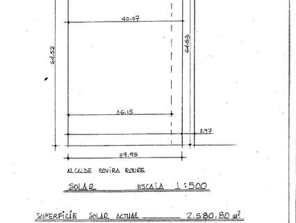 Parcela urbana en venta en Lleida