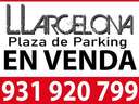 Plaza de parking en venta en Barcelona