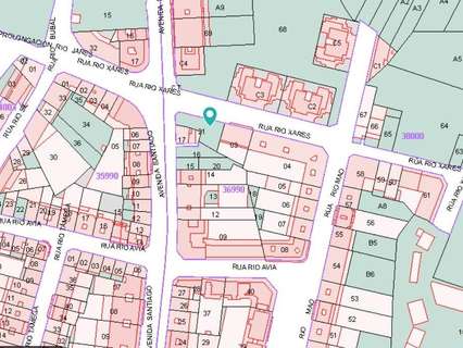 Parcela urbana en venta en Ourense