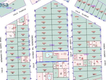 Parcela urbana en venta en Azuaga