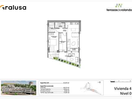 Piso en venta en Granada