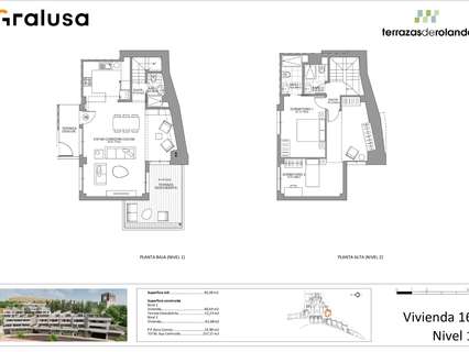 Dúplex en venta en Granada