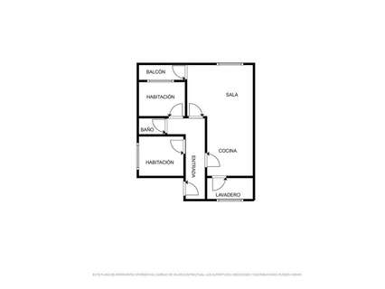 Piso en venta en Fondón