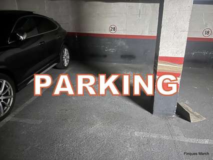 Plaza de parking en alquiler en Barcelona