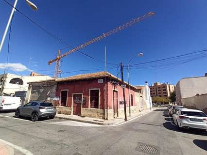 Parcela urbana en venta en Alicante