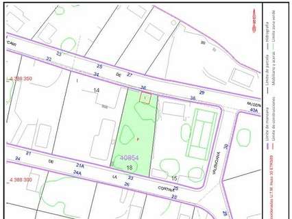 Parcela urbana en venta en Náquera rebajada