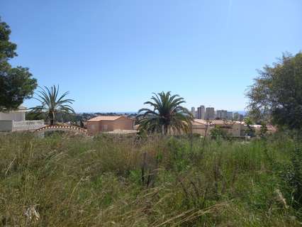 Parcela urbanizable en venta en Calpe