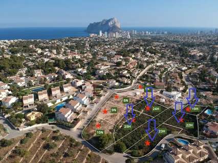 Parcela urbanizable en venta en Calpe