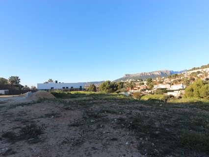 Parcela urbanizable en venta en Calpe