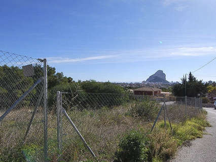 Parcela urbanizable en venta en Calpe