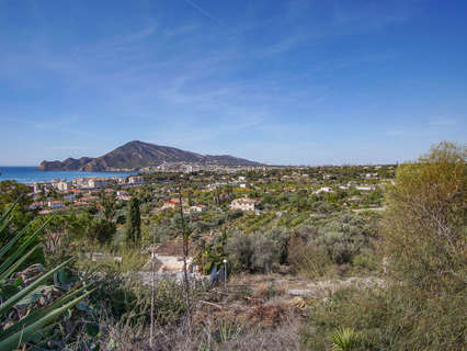 Parcela urbanizable en venta en Altea