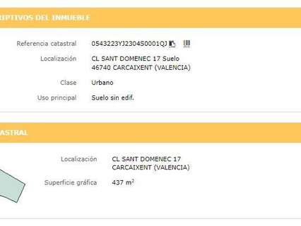 Edificio en venta en Carcaixent